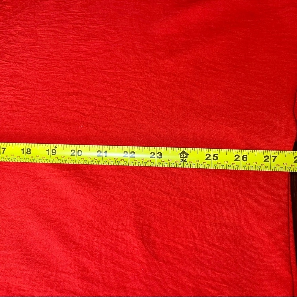 Elegant Orange Women's Blouse - Picture 5 of 7